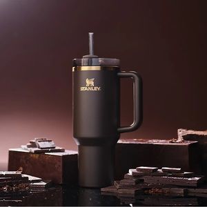 NEW Limited Edition The Chocolate Gold Quencher H2.0 FlowState™ Tumbler | 40 OZ